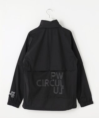 PW CIRCULUS 【 耐水圧20000mm  / レイン対応 】【UNISEX】防水レインウエアセット ゴルフ ブラック系