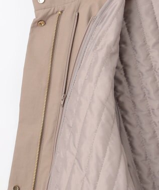 組曲 【WEB限定】中綿ライナー付きモッズ コート モカブラウン系