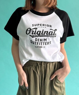 WEGO ロゴラグランT ホワイト