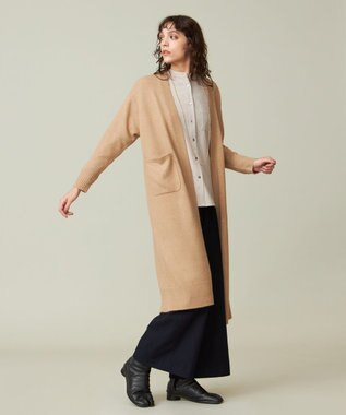 J.PRESS YORK STREET 【WOMEN】バックプリーツ ブラウス ベージュ系