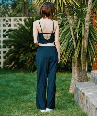 San-ai Resort（三愛水着楽園） 【UPF50＋】ロングパンツ3点セット　9M・11L　【San-ai Resort（サンアイリゾート）】 ブラック