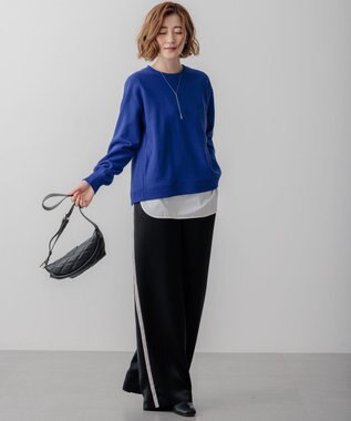 23区 キルティング ボディバッグ ブラック系