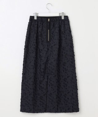 自由区 S YONEZAWAレーシージャガード スカート ネイビー系