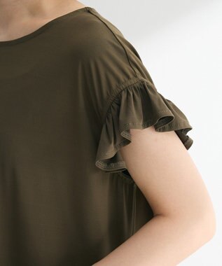 Green Parks ・ＳＵＧＡＲ　ＳＰＯＯＮ　【ラッシュガード】フリル Khaki