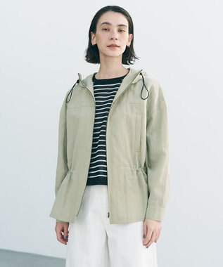 UNFILO ドロスト フーディブルゾン