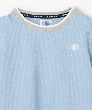 J.PRESS KIDS 【100-130cm】サッカージャージ リブＴシャツ スカイブルー系