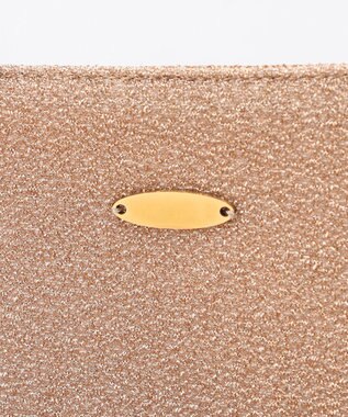 ANY SIS ラメサブトート バッグ ベージュ