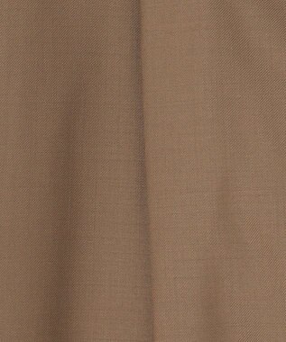 23区 【エステータ】ウールツイル ワイドテーパード パンツ ベージュ系