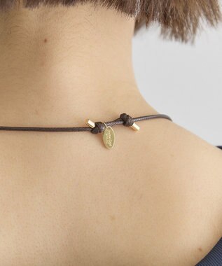 AMERICAN HOLIC ホースシュートップネックレス Brown