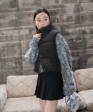 WEGO パディングショートベスト ブラック