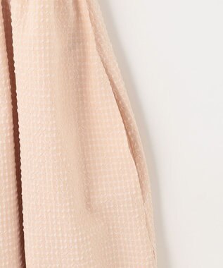 #Newans 【洗える】ボリュームキャミソールドレス ピンク系