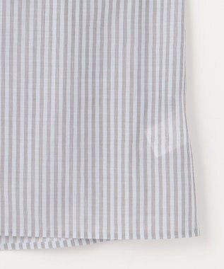 J.PRESS LADIES L シアーピンストライプ カットソー スカイブルー×スレート系1