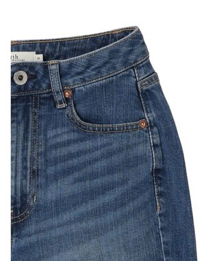 earth music&ecology クロップドデニムパンツ Medium Indigo