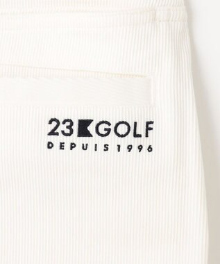 23区GOLF 【MEN】【ストレッチ】ハイパワーストレッチカルゼパンツ ホワイト系