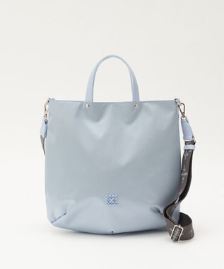 russet スリム2WAYトートバッグ <クラウズナイロン>(CE-1501-WEB) L.Blue