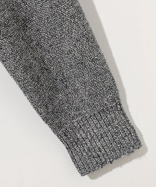 JOSEPH ABBOUD 【和紙使用エコ素材/日本素材/軽量/通気性/速乾性】和紙ムリネ ニット クルーネック ニット ライトグレー系