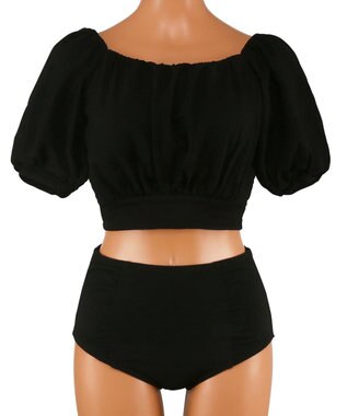 San-ai Resort（三愛水着楽園） WEB限定　3点セット水着　7号、9号、11号【BeachQueen(ビーチクイーン）】 ブラックA