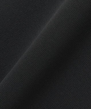 23区 L 【R(アール)】ナイロンタフタドッキング ニットワンピース ブラック系