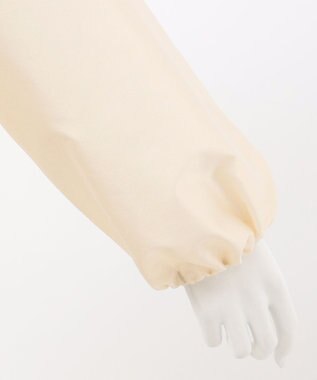 23区 【エステータ】シルク混タフタ カシュクールブラウス アイボリー系