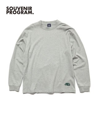 J.PRESS MEN 【J.PRESS ORIGINALS】【UNISEX】Cotton Jersey Small Logo Long Sleeve T-shirt