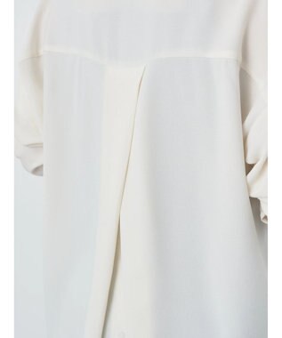 earth music&ecology バックボタンチュニック Off White