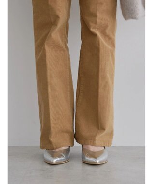 AMERICAN HOLIC コーデュロイフレアパンツ Beige