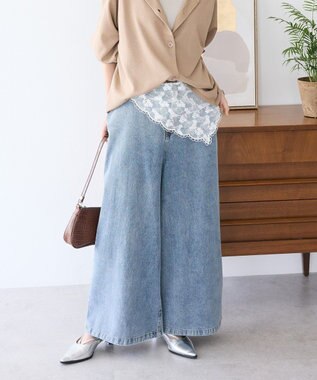 CRAFT STANDARD BOUTIQUE デニムタックパンツ