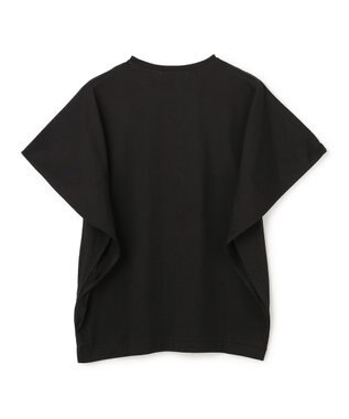 BEIGE， DIOP / スビンコットン ドレープTシャツ Black