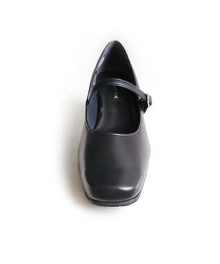 Pointer 【5cmヒール】日本製 ストラップオフィスパンプス ブラック
