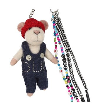 UNBILLION カシュカシュ cachecache / 羊毛フェルトアニマルチャーム シー