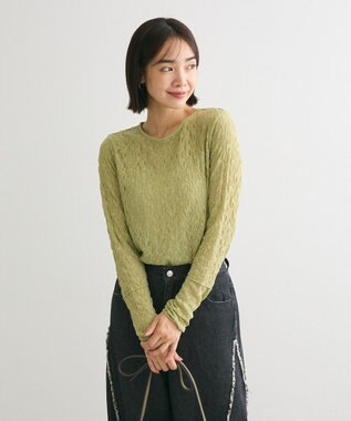 Green Parks レースプルオーバー Green