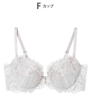 AMPHI ブラジャー ふっくらまる胸キープ 脇高設計 脇・背中スッキリ Gカップまで対応 大きいサイズ 【Hold Day Bra ホールドデイブラ】 BYJ305 アンフィ／ワコール