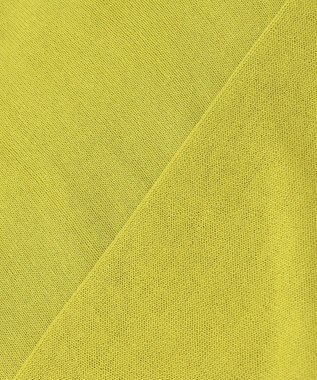 UNFILO フロスティコットン スキッパーニット ライム