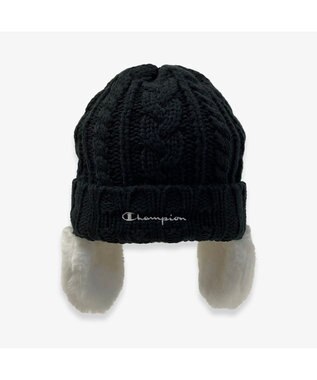 林八百吉商店 Champion　キッズ　ボア耳ケーブルワッチ ブラック