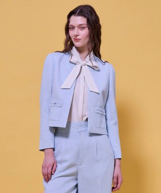 TOCCA FROST MIST TWEED ジャケット