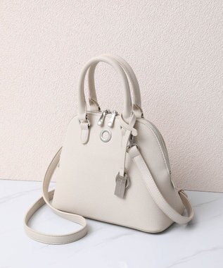 style code 【MERCURYDUO/マーキュリーデュオ】メタルアイレット　ハンドバッグ アイボリー