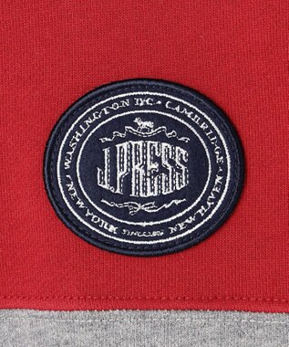 J.PRESS KIDS 【140-170cm】COMBI トリコロール トレーナー レッド系2