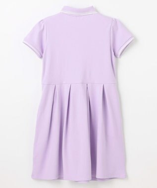組曲 KIDS 【150-160㎝】ストレッチカノコ ワンピース ラベンダー