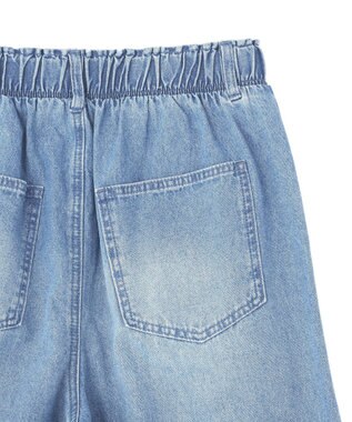 Green Parks ウエストタックコクーンデニムパンツ Light Indigo