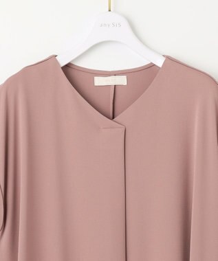 ANY SIS 【WEB・一部店舗限定】フレア ワンピース ピンク