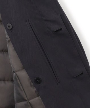 J.PRESS MEN 【WEB・一部店舗限定】デタッチャブルライナー ステンカラー コート ネイビー系