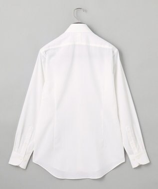 GOTAIRIKU 春夏向け【形態安定】SUMMERPREMIUMPLEATS_スナップダウンカラー _織柄_ 長袖ドレスシャツ(25年春夏モデル) ホワイト系1(ドビーストライプ)