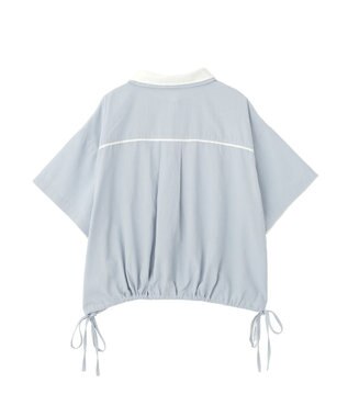 CRAFT STANDARD BOUTIQUE レイヤードライクショートスリーブシャツ Blue