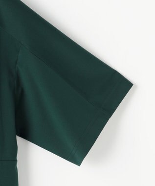 23区GOLF 【MEN】エアリージャージ半袖プルオーバー ダークグリーン系