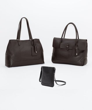 GOTAIRIKU 別注/日本製【PELLE MORBIDA×GOTAIRIKU】レザー ショルダーバッグ ブラック系