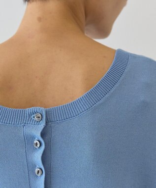 AMERICAN HOLIC 【前後2WAY】ポンチョニット Sax