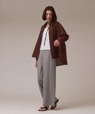 GRACE CONTINENTAL メタルホットフィットシャツ