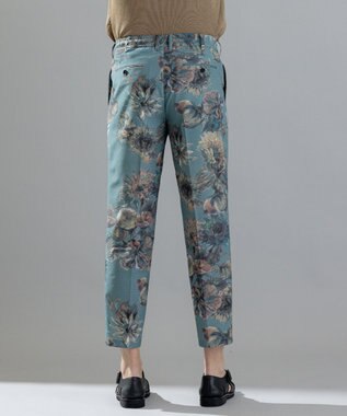 JOSEPH HOMME 【LEON 掲載】クールドッツストレッチトロピカル柄　/ TEDDY CONVERTIBLE ピーコックグリーン系5