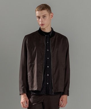 JOSEPH HOMME コマスエード　MA-1 グレー系