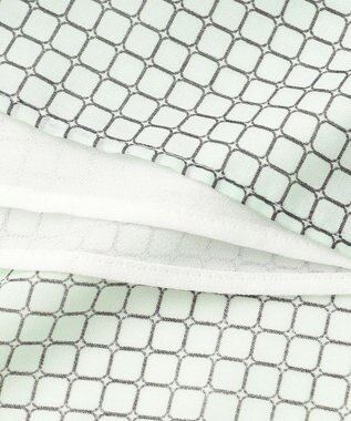 J.PRESS LADIES チェックプリント カットソー ミントベース系